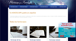 Desktop Screenshot of horoscopo-astrologia.com